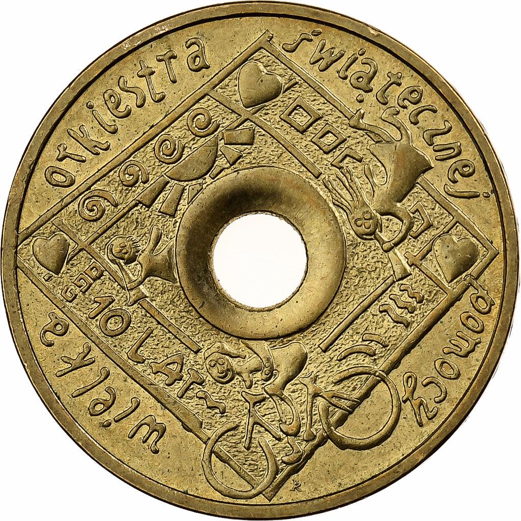 Poland | 2 Zlotys Coin | Great Orchestra | Y:446 | 2003
