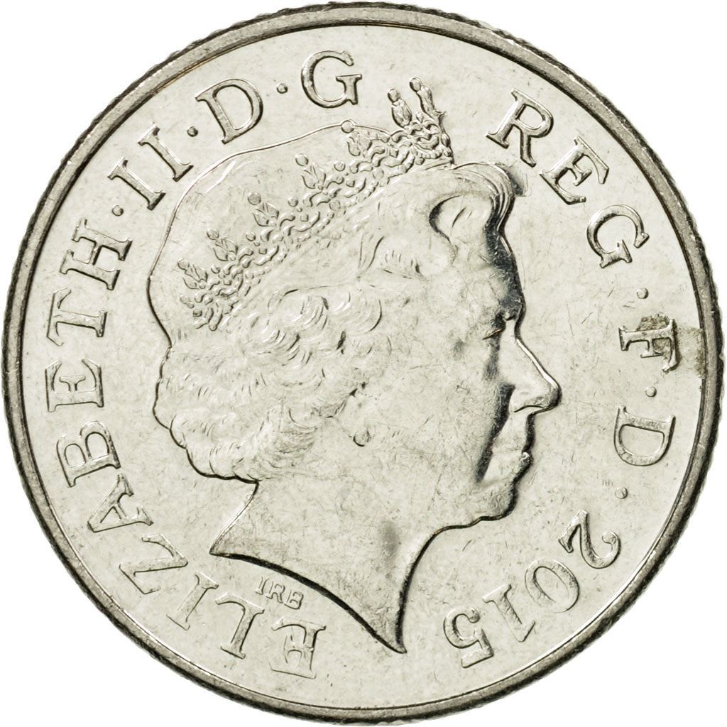 United Kingdom | 10 Pence Coin | Elizabeth II | Km:1110D | 2011 - 2015
