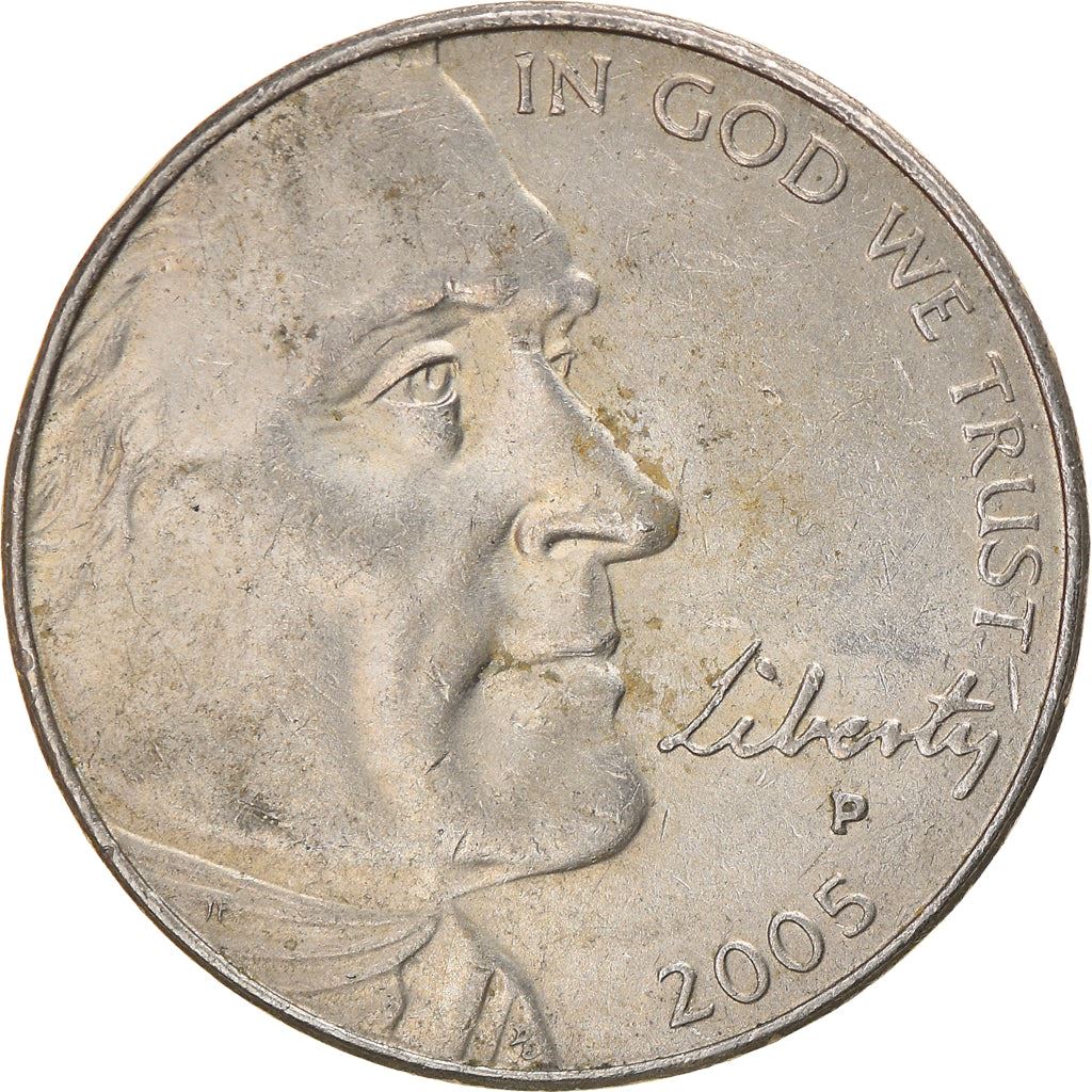 United States | 5 Cents Coin | Ocean View | Km:369 | 2005