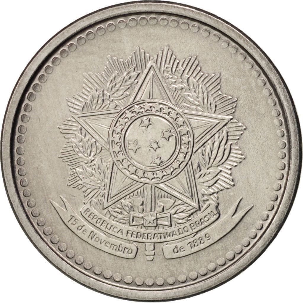 Moneta Brasile 10 Centavos KM602 1986 - 1988