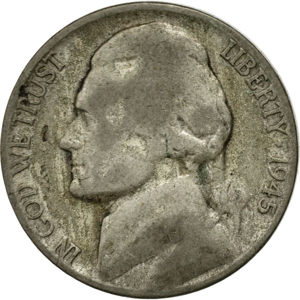 United States | 5 Cents Coin | Thomas Jefferson | Km:192A | 1942 - 1945
