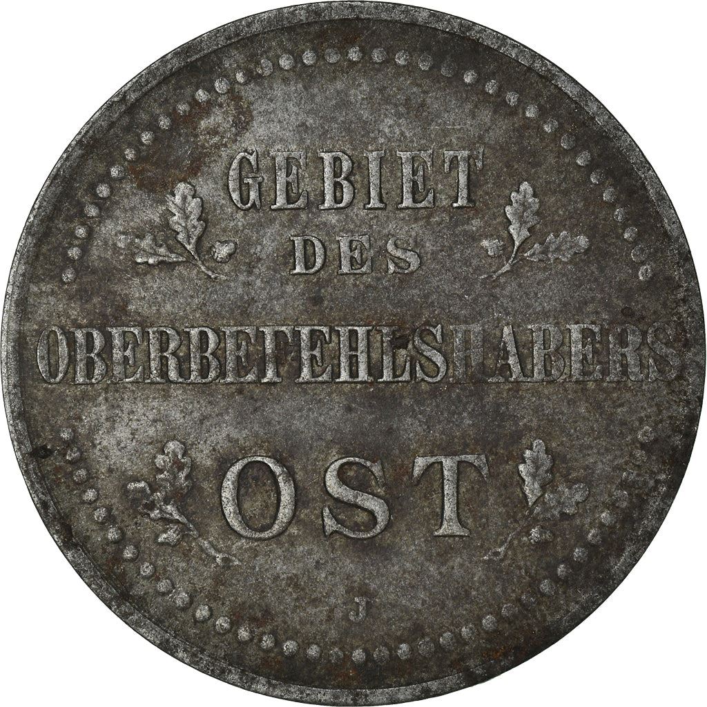German Empire 3 Kopecks Coin | Deutsches Reich | Wilhelm II | Military Coinage | KM23 | 1916