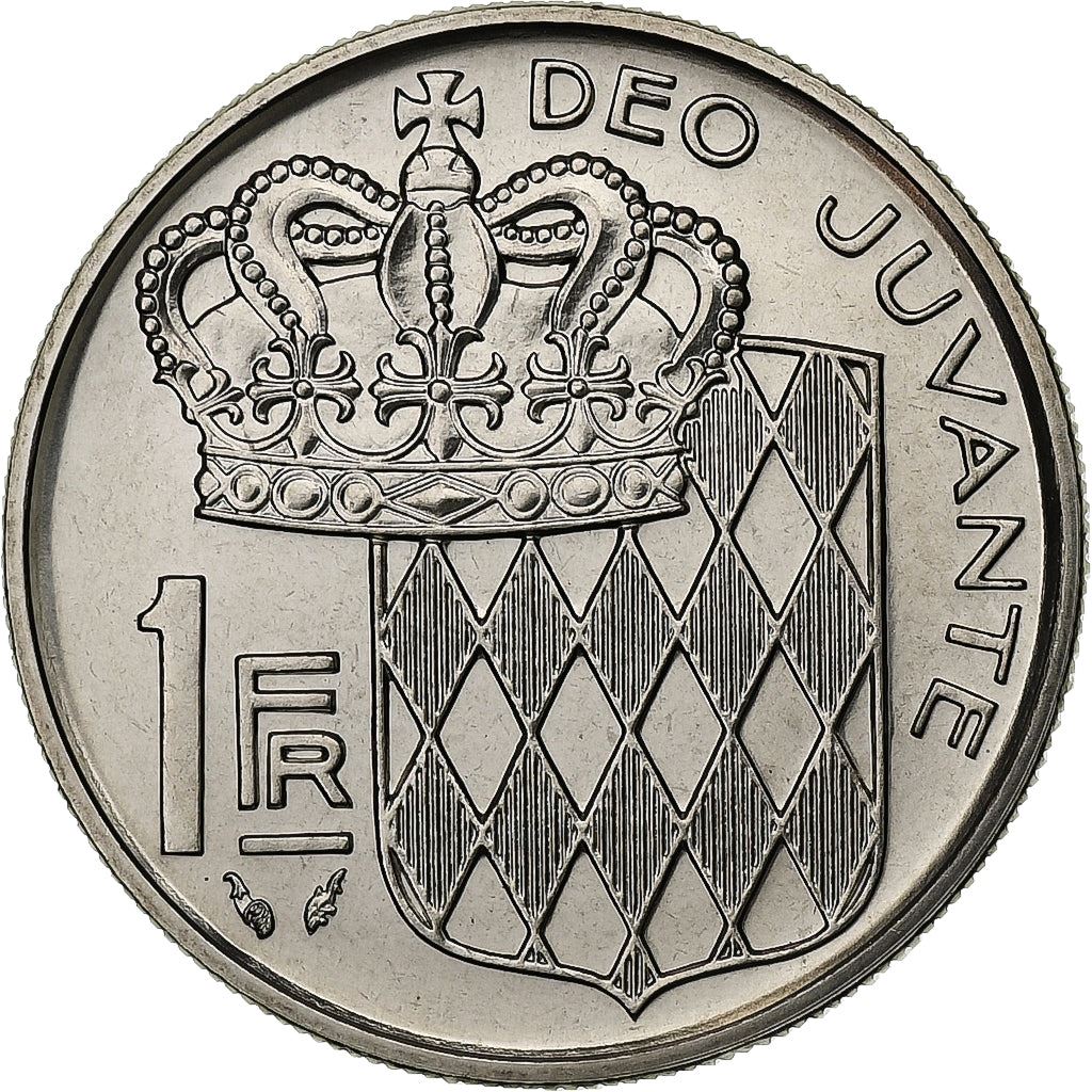 Monaco | 1 Franc Coin | Rainier III | Km:140 | 1960 - 1995