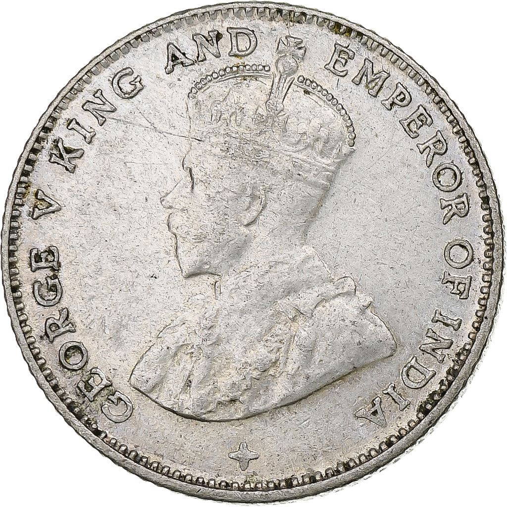 Straits Settlements | 10 Cents Coin | George V | Km:29A | 1918 - 1920