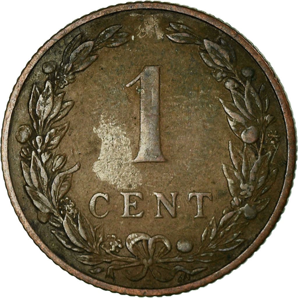 Netherlands | 1 Cent Coin | A Lion | Bronze | KM:132 | 1902-1907