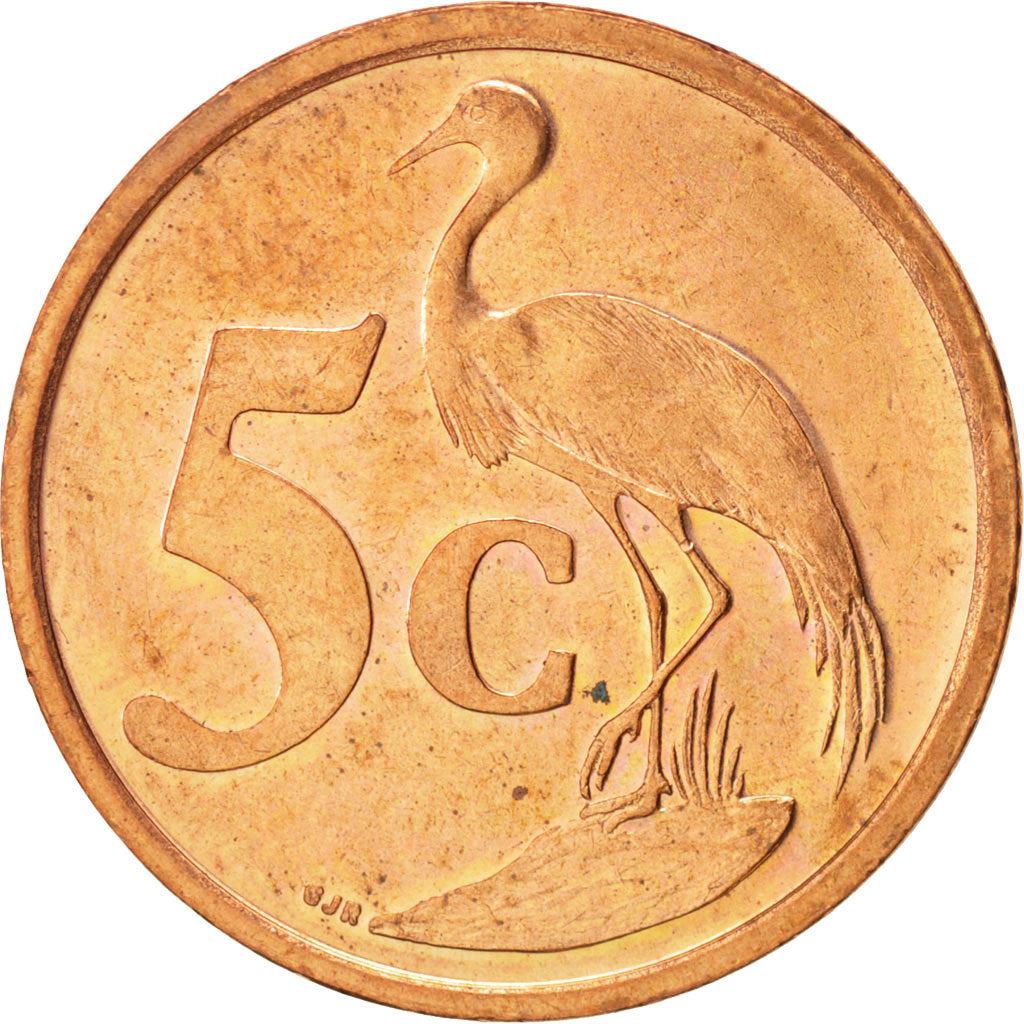 South Africa 5 Cents Coin | Tsonga Legend - AFRIKA-DZONGA | KM223 | 2000 - 2001