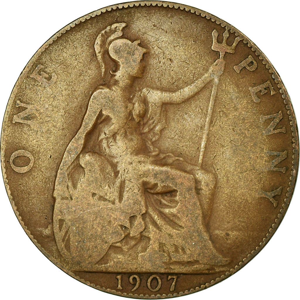 United Kingdom | 1 Penny Coin | Edward VII | Km:794 | 1902 - 1910
