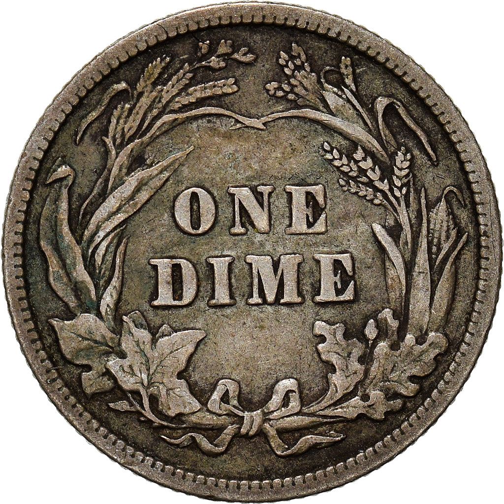 United States | 1 Dime Coin | Barber Dime | KM:113 | 1892 - 1916