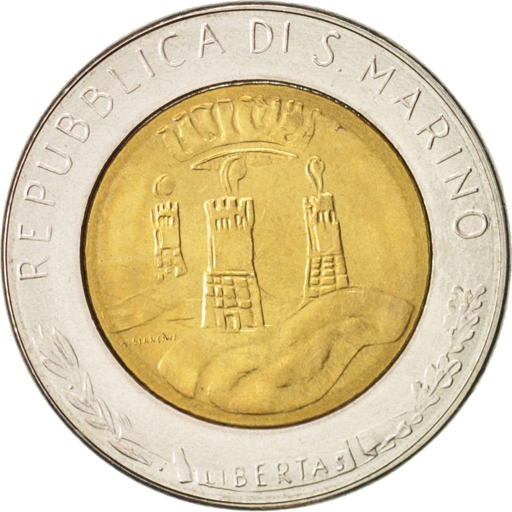 San Marino | 500 Lire Coin | FAO | Km:140 | 1982