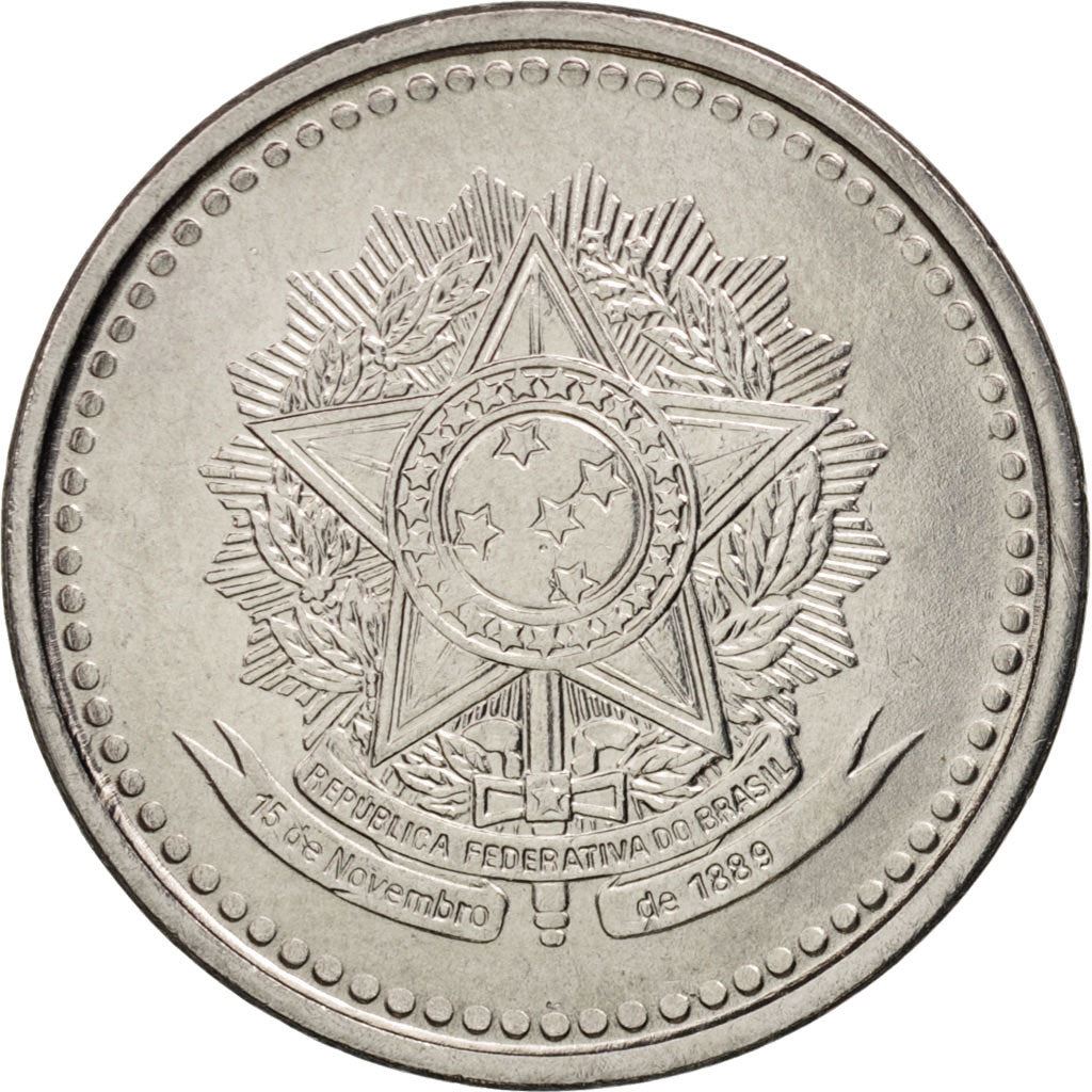 Brasilien | 50 Centavos Mønt | Stjerne | Km:604 | 1986 - 1988