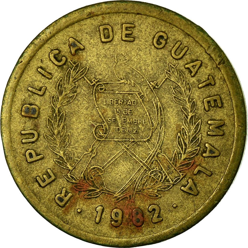 Guatemala | 1 Centavo Coin | Bartolomé de las Casas | Km:275 | 1974 - 1995