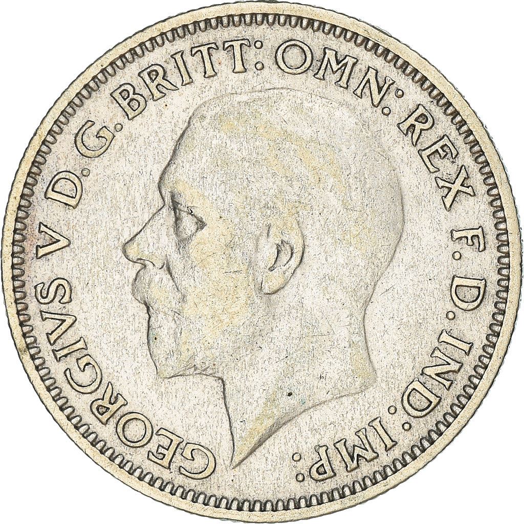 United Kingdom | 6 Pence Coin | George V | KM:832 | 1927 - 1936