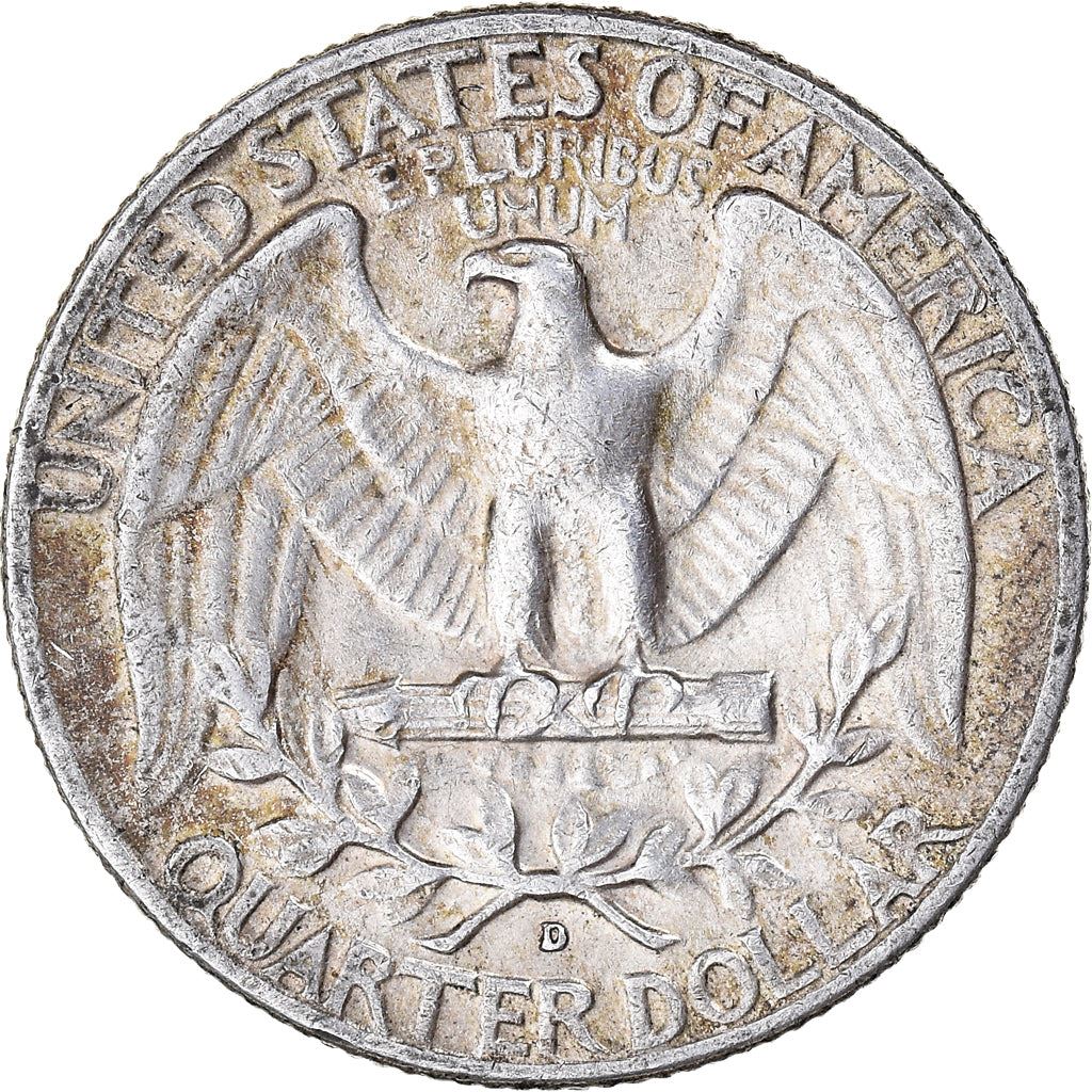 アメリカ合衆国 | 1/4ドル硬貨 | ジョージ・ワシントン | KM:164 | 1932年 - 1964年