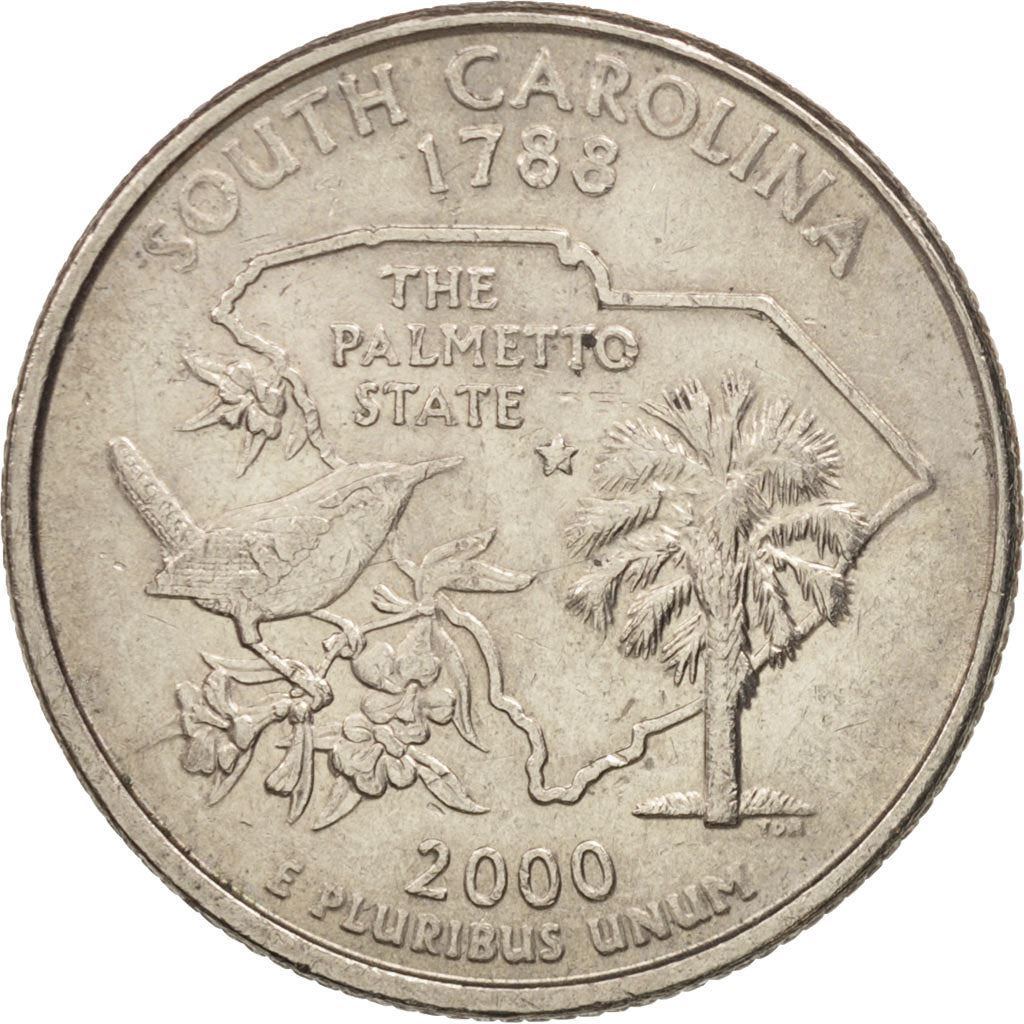 United States | 1/4 Dollar Coin | South Carolina | Km:307 | 2000
