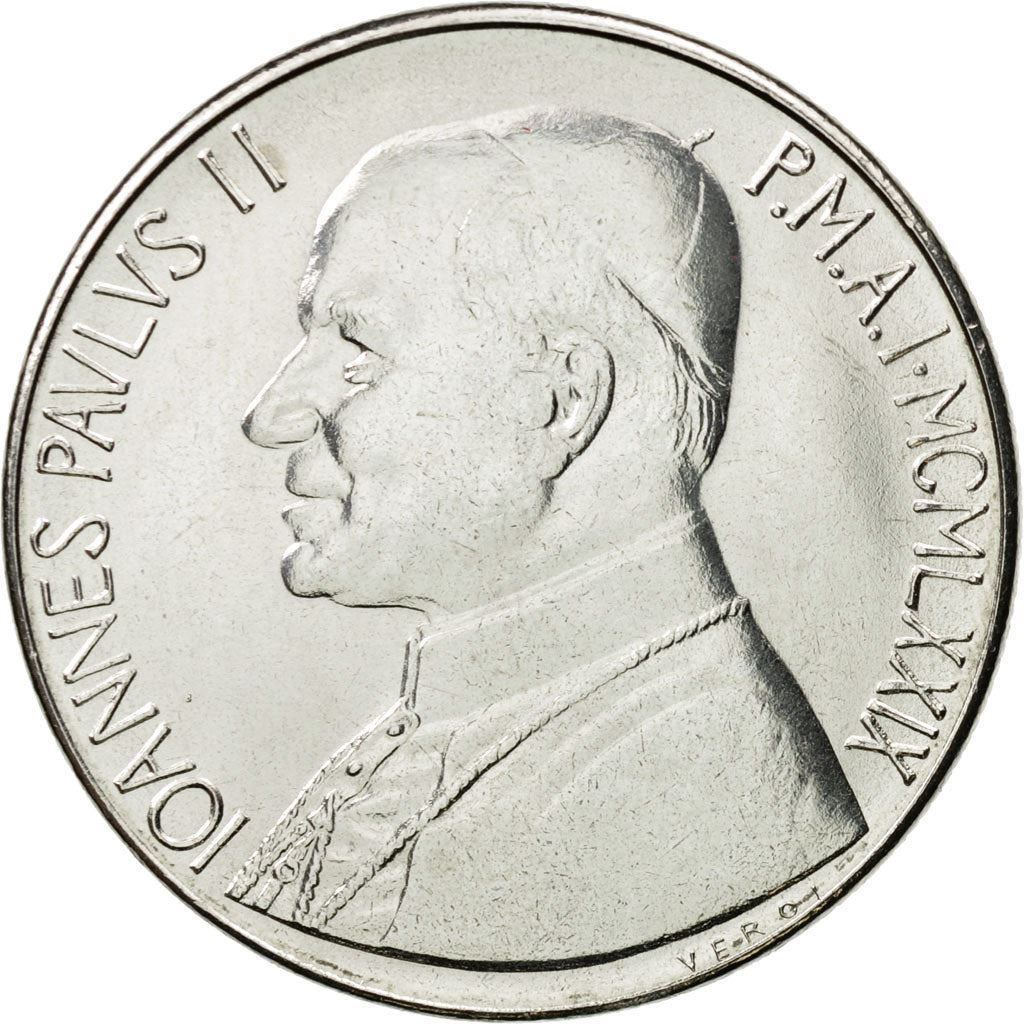 Vatican City | 100 Lire Coin | Prudence | Km:146 | 1979 - 1980