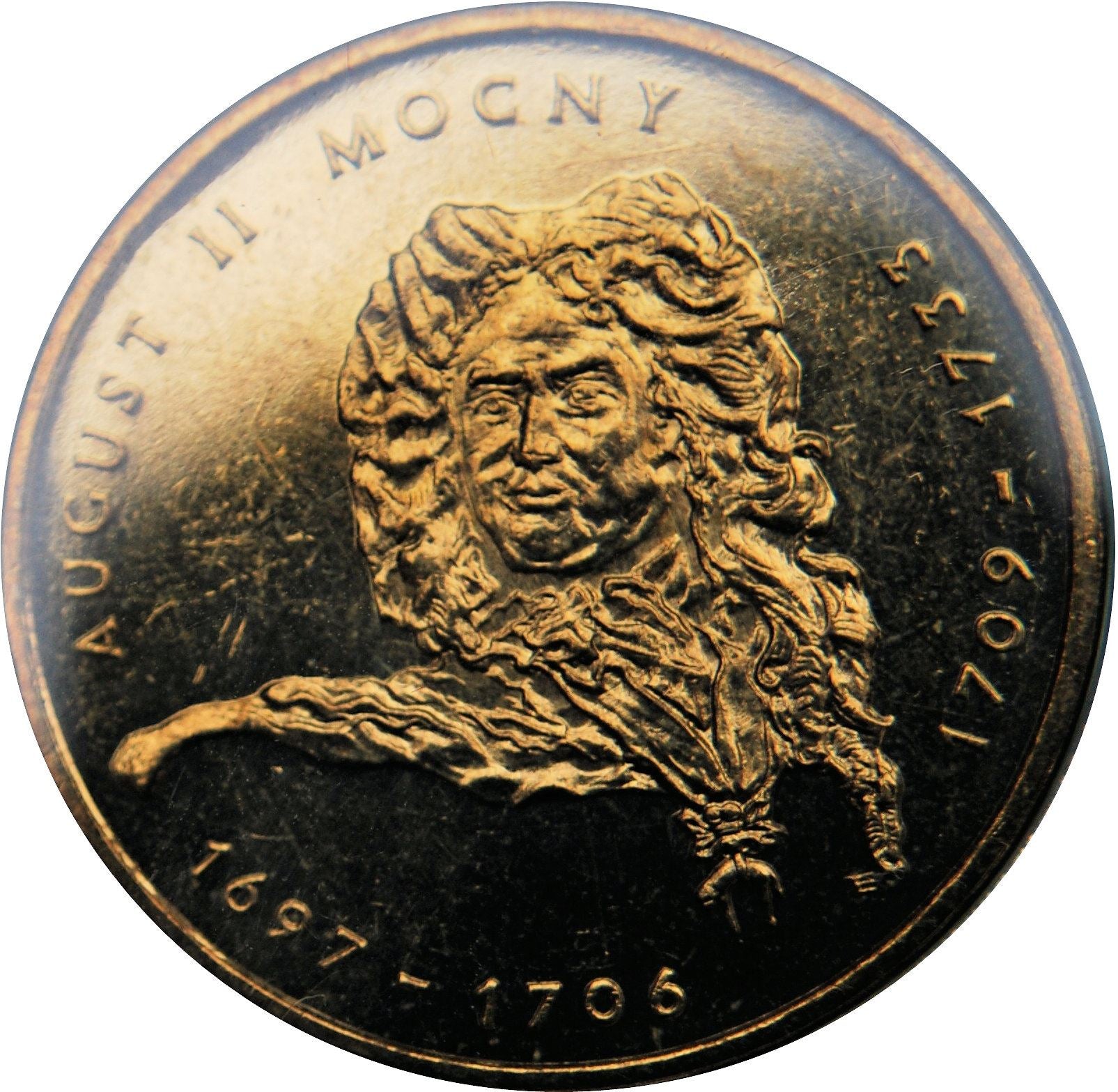 Poland | 2 Z?ote | King August II Mocny | Eagle | KM439 | 2002