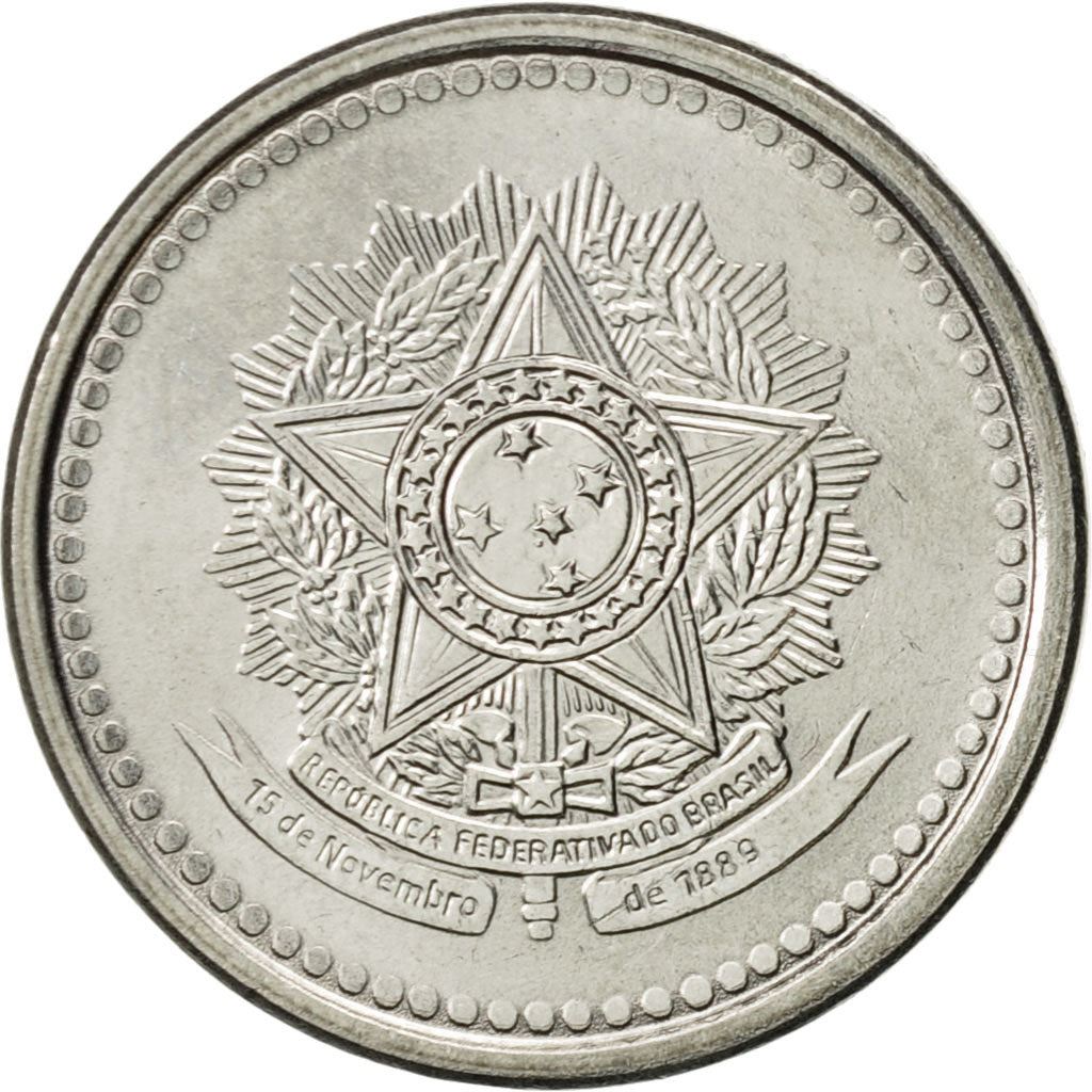 Moneta Brasile 10 Centavos KM602 1986 - 1988