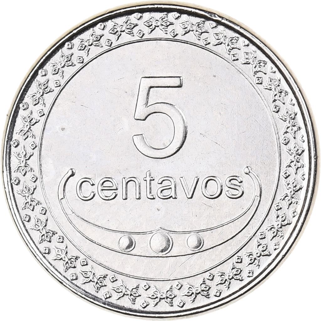 Timor-Leste | 5 Centavos Coin | Rice Plant | Km:2 | 2003 - 2017