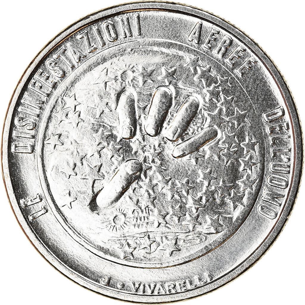 San Marino | 50 Lire Coin | the three towers | Km:68 | 1977