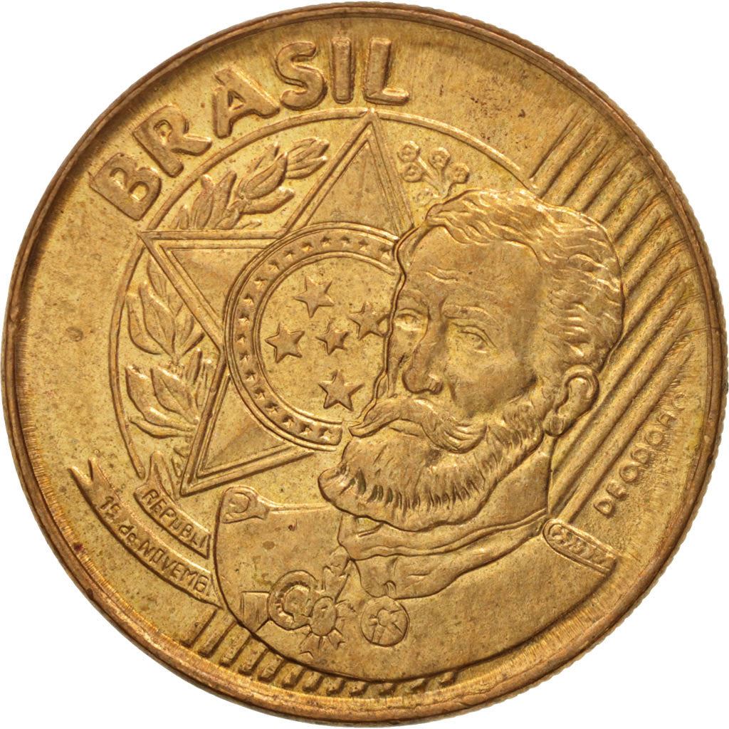 Brazil | 25 Centavos Coin | Deodoro da Fonseca | Km:650 | 1998 - 2024
