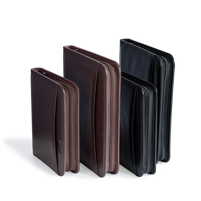 OPTIMA KURT Portfolio Ring Binder | Coin and Banknote Album | Travel Case | Up to 30 Sheet Capacity | 2 Color Options
