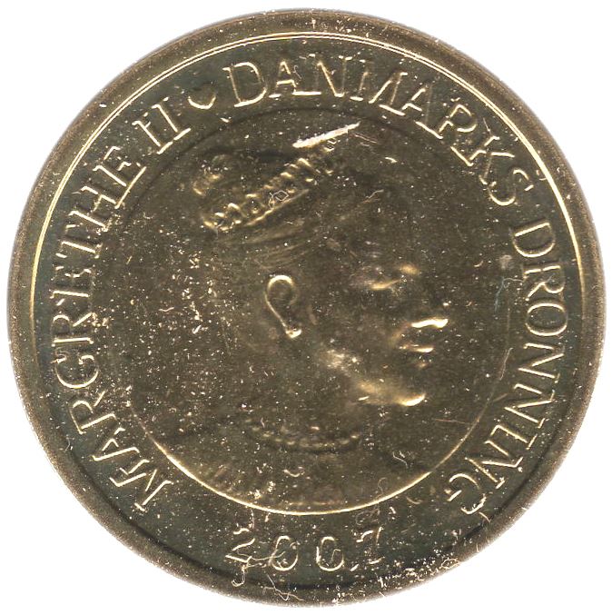 Denmark | 10 Kroner Coin | the Nightingale | KM:923 | 2007