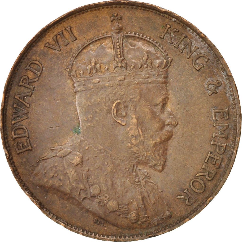 Hong Kong | 1 Cent Coin | Edward VII | Km:11 | 1902 - 1905