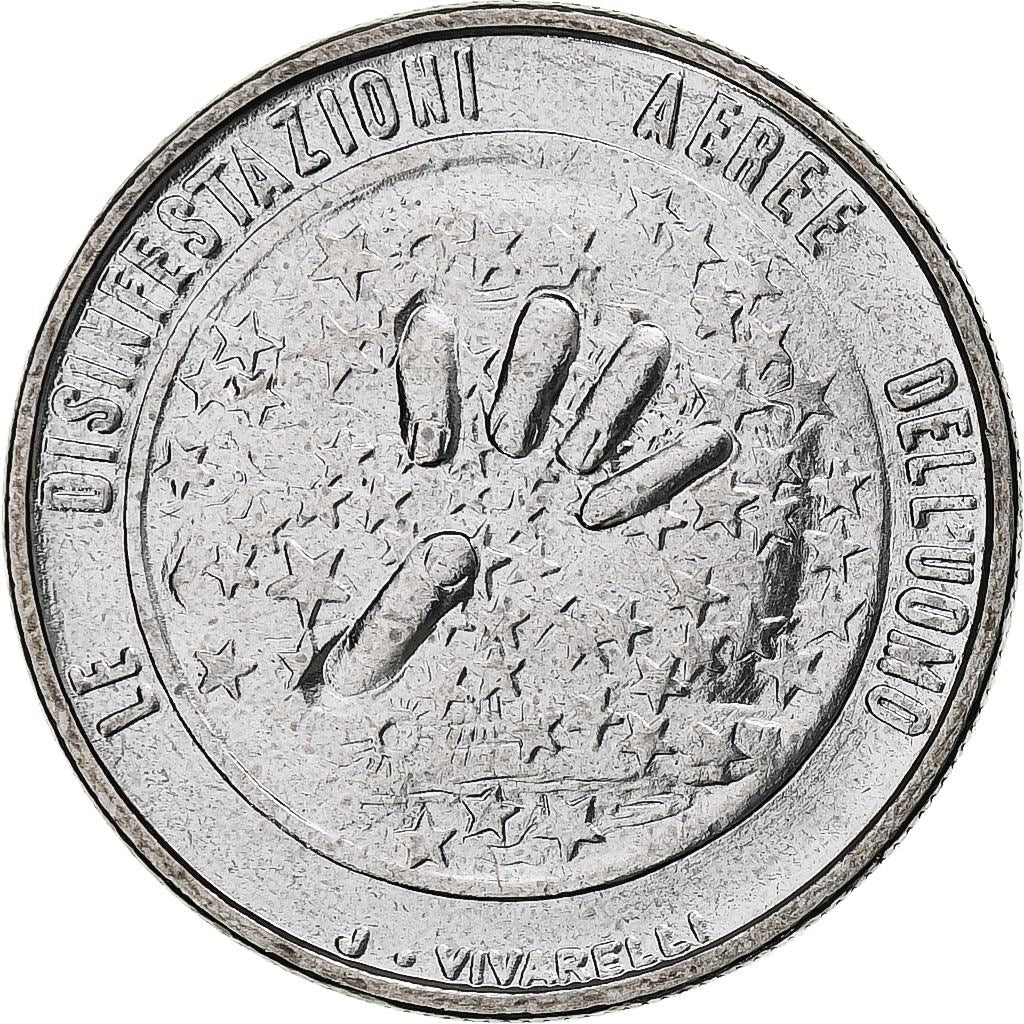 San Marino | 50 Lire Coin | the three towers | Km:68 | 1977
