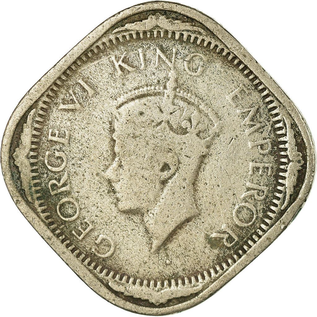 India - British | 2 Annas Coin | King George VI | Km:541 | 1939 - 1941