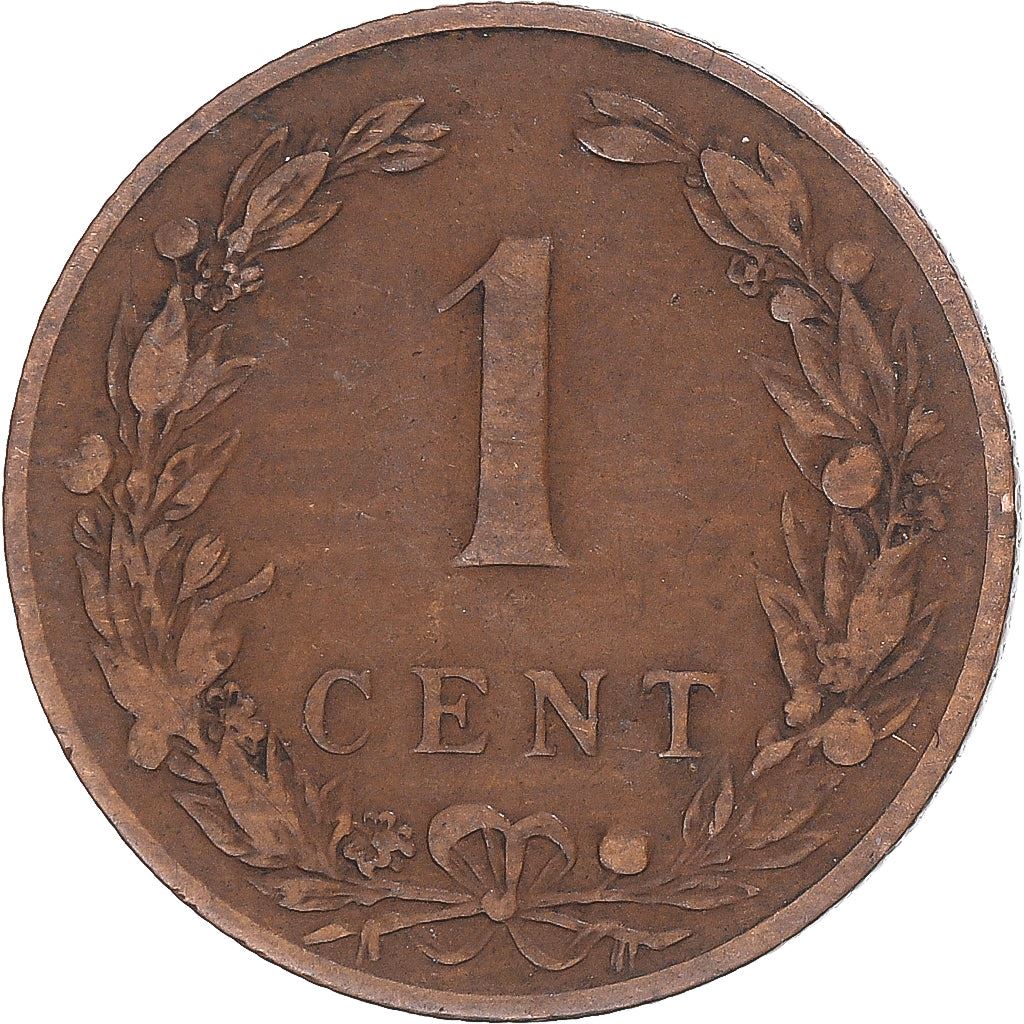 Pays-Bas | Pièce de 1 cent | Lion | Km : 130 | 1901