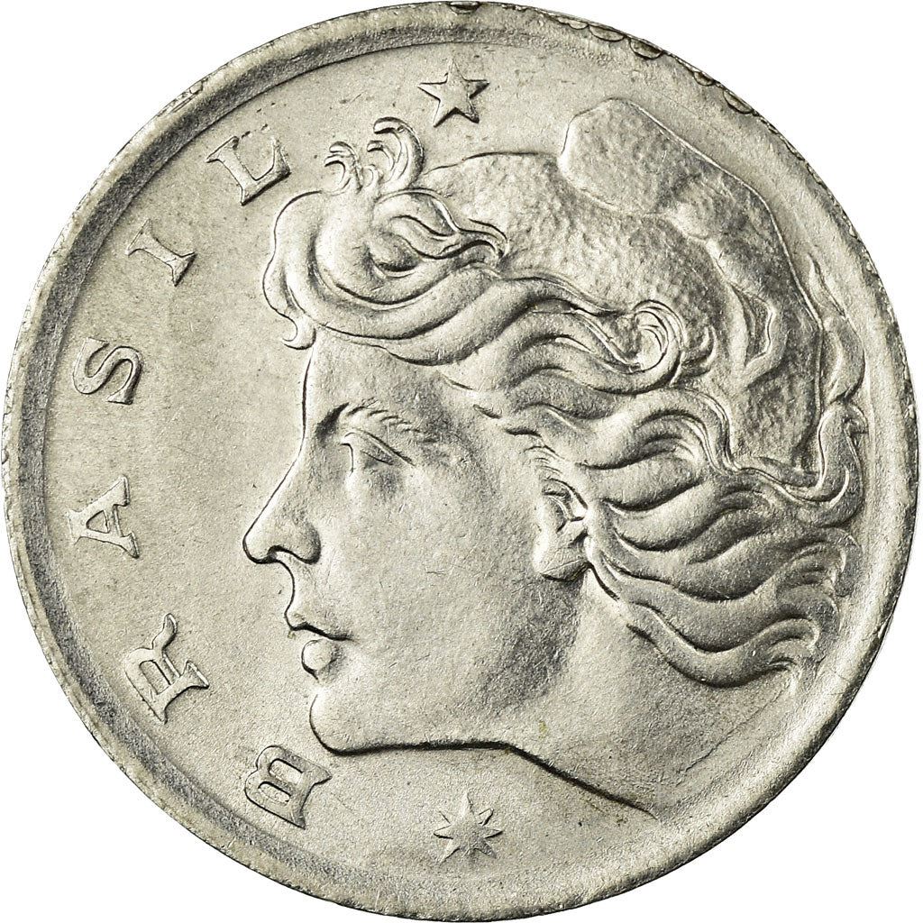Brazil | 5 Centavos Coin | Effigie | Km:577.1 | 1969 - 1975
