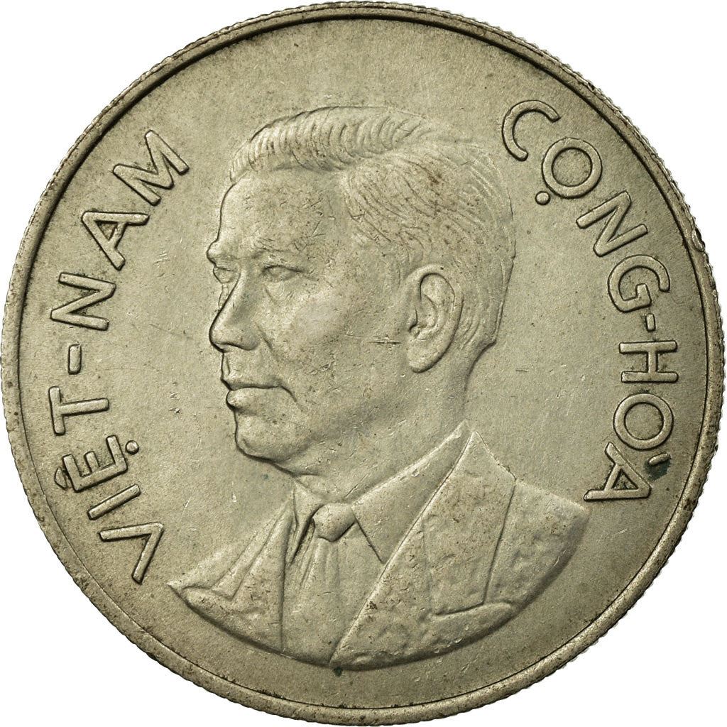 South Vietnam | 1 Dong Coin | Bamboo | Km:5 | 1960