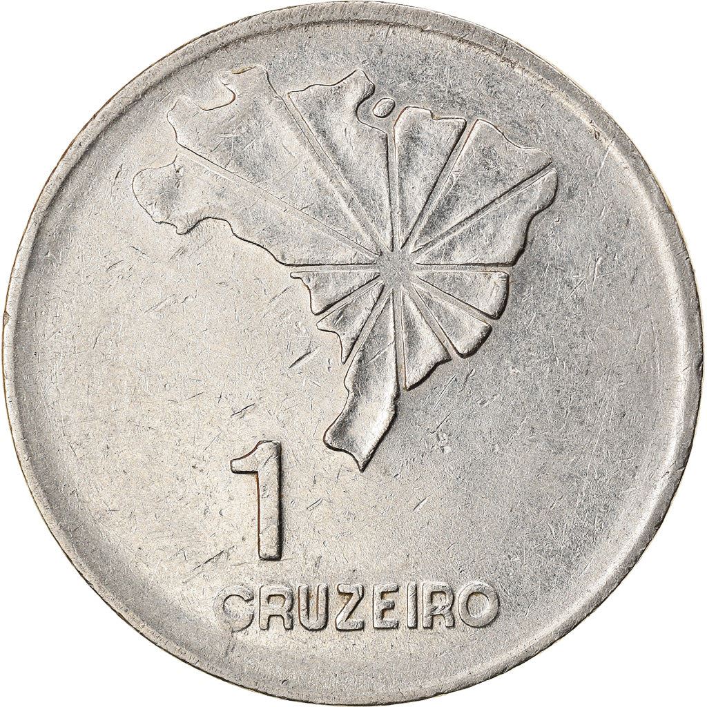 Brazil | 1 Cruzeiro Coin | Independence | Km:582 | 1972
