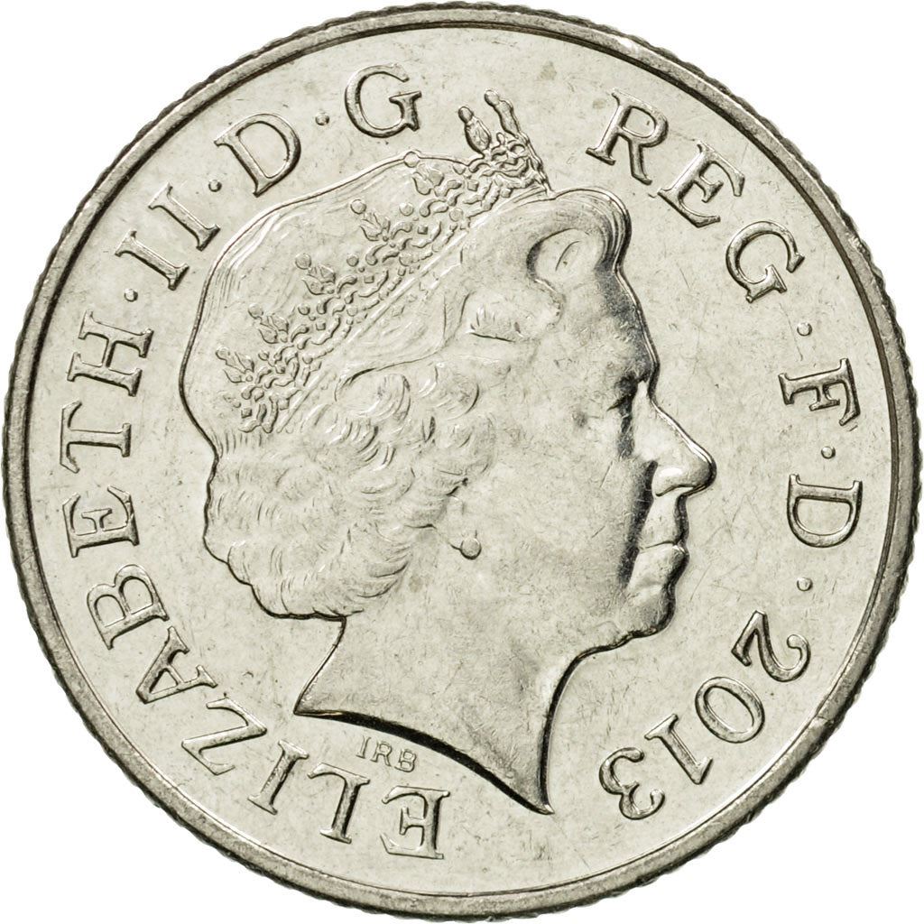 United Kingdom | 10 Pence Coin | Elizabeth II | Km:1110D | 2011 - 2015