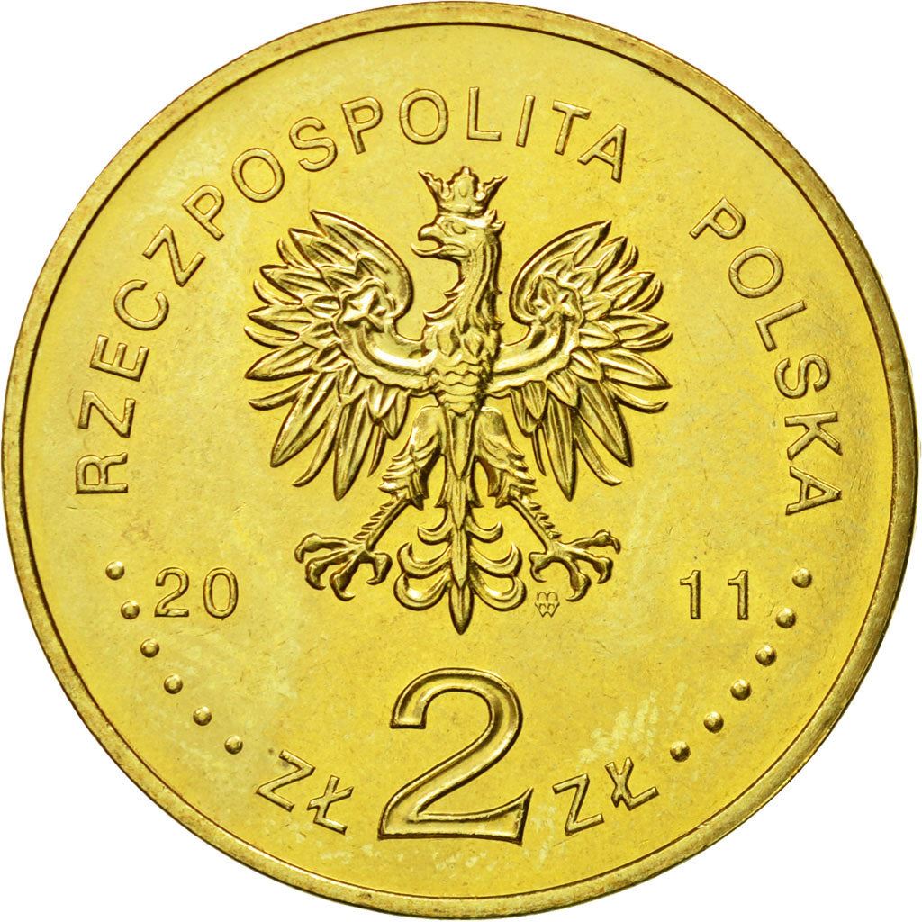Poland | 2 Zlotys Coin | Czesław Miłosz | Y:785 | 2011