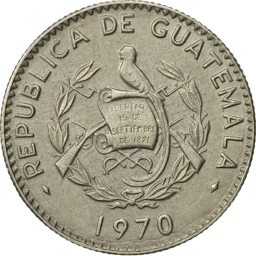 Guatemala | 5 Centavos Coin | Kapok Tree | Km:266 | 1965 - 1970
