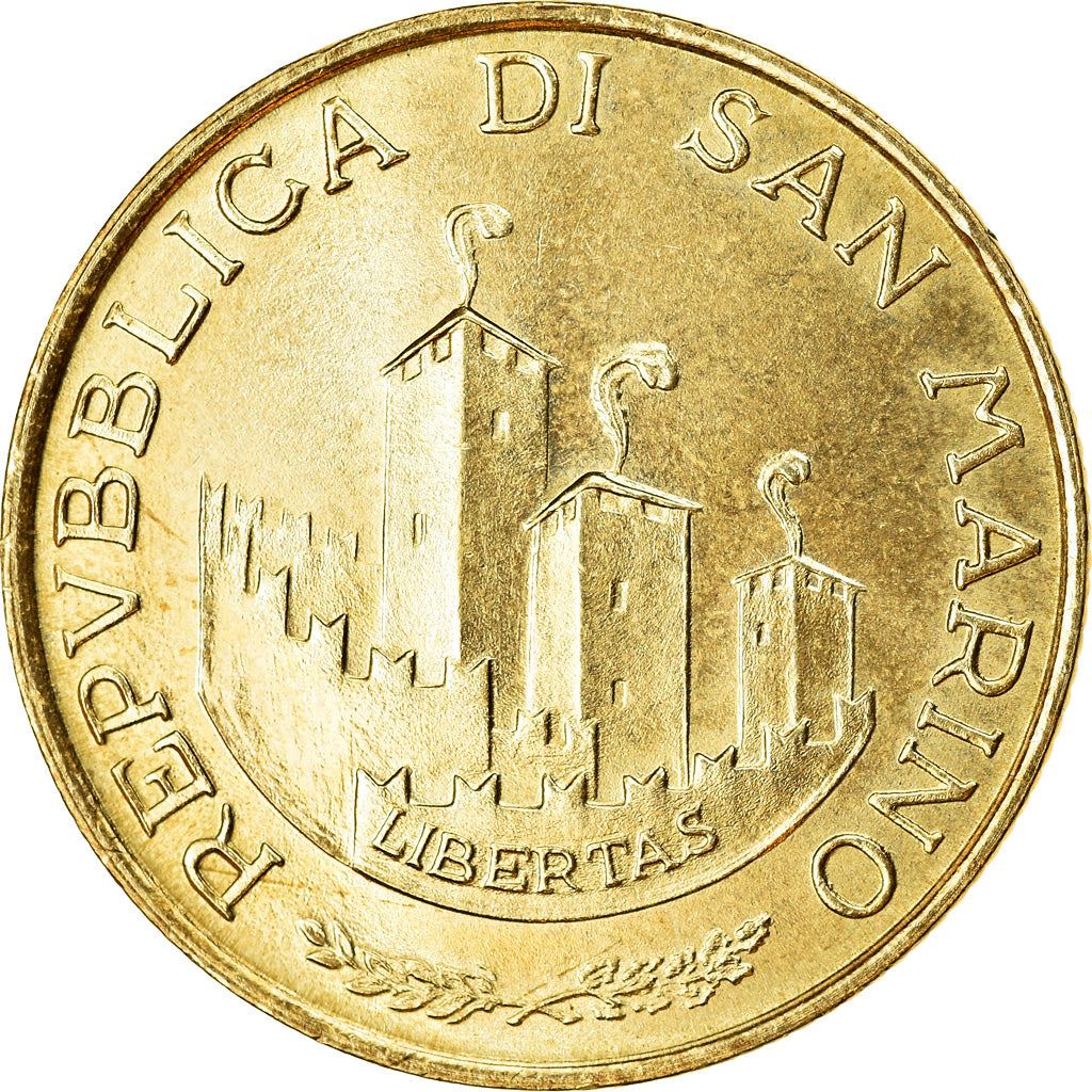 San Marino | 200 Lire Coin | Gates of San Marino | Km:300 | 1993