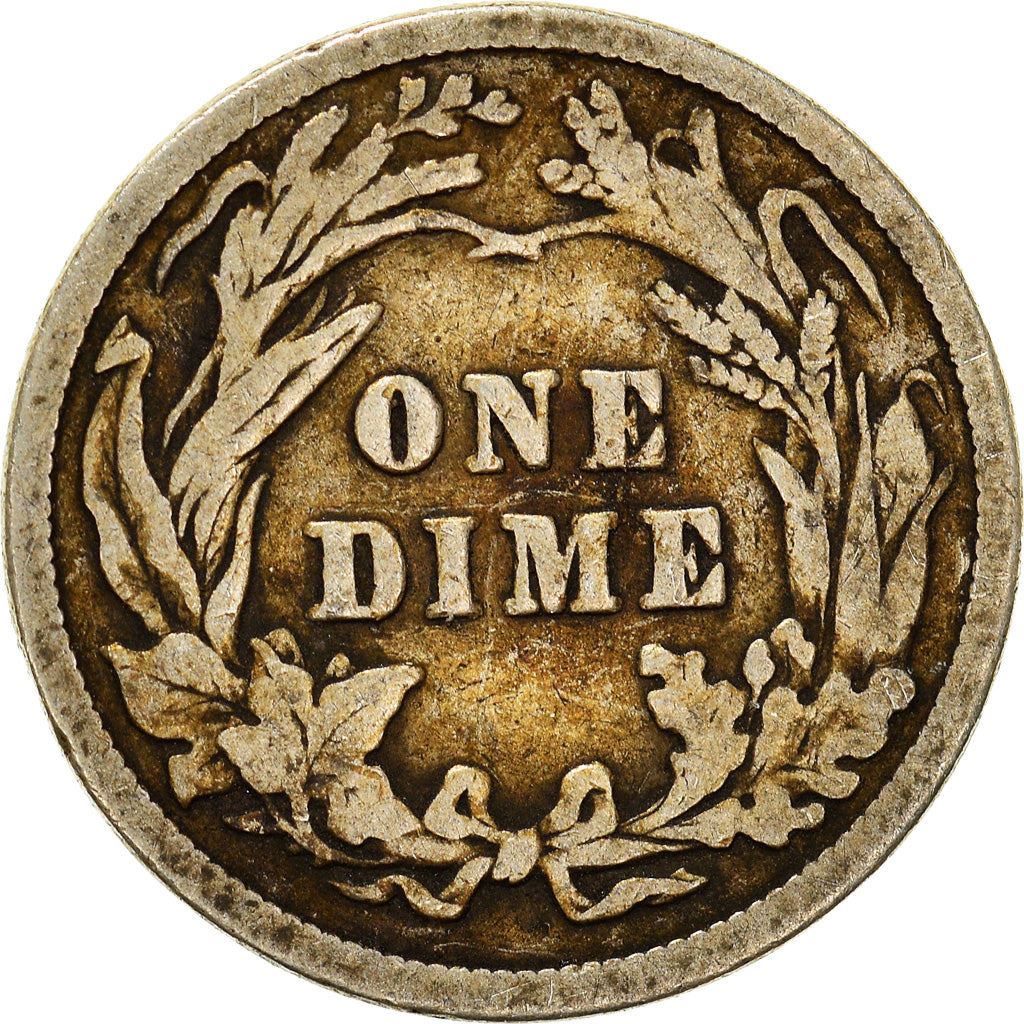 United States | 1 Dime Coin | Barber Dime | KM:113 | 1892 - 1916