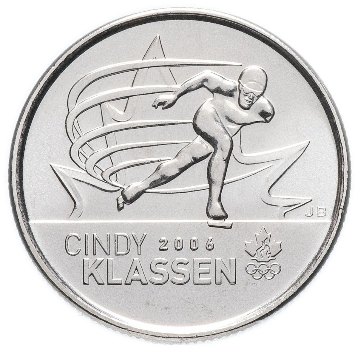Canada | 25 Cents Coin | Nickel plated steel | Cindy Klassen | KM:1065 | 2009