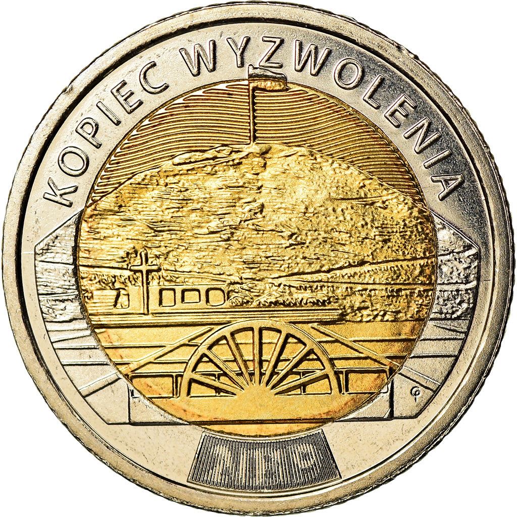 Polen | 5 Zloty Mønt | Befrielsesbakken | År: 1031 | 2019