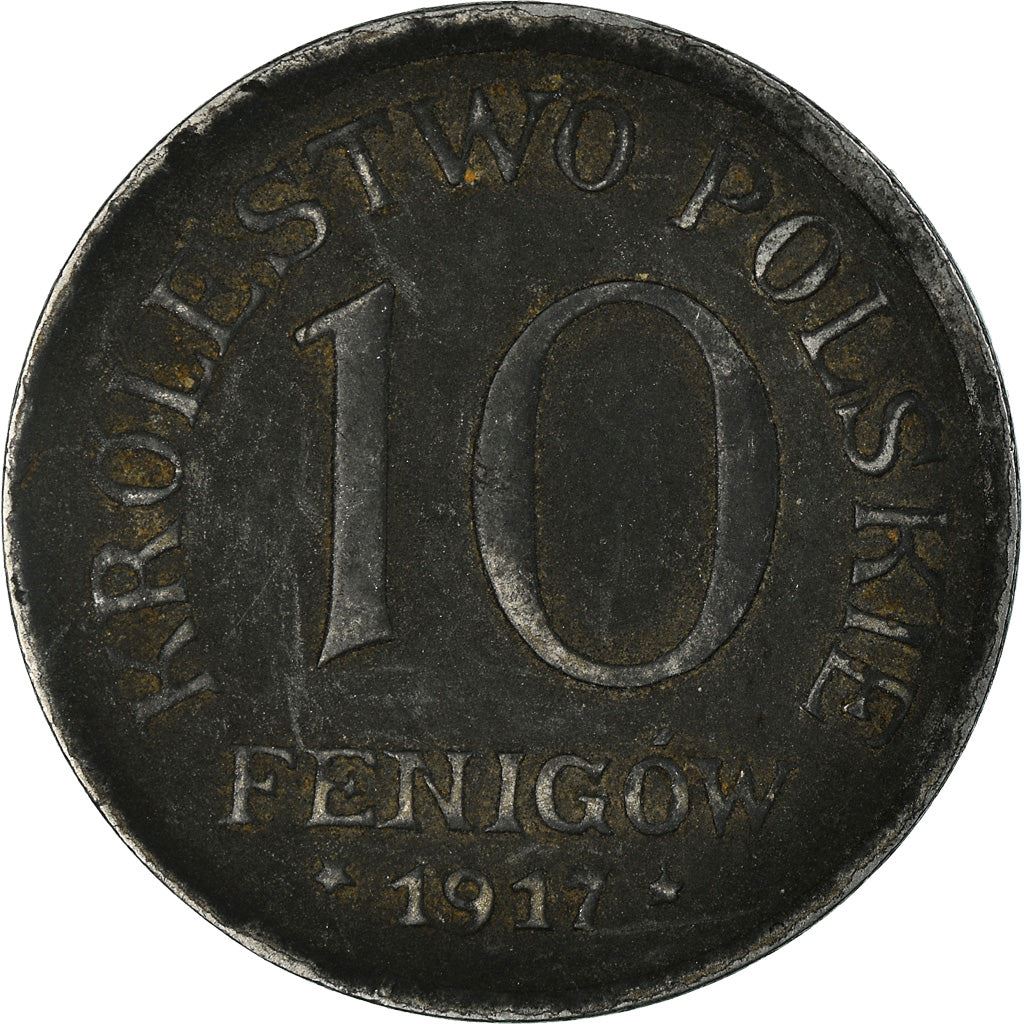 Poland | 10 Fenigow | Eagle | KM6 | 1917 - 1918