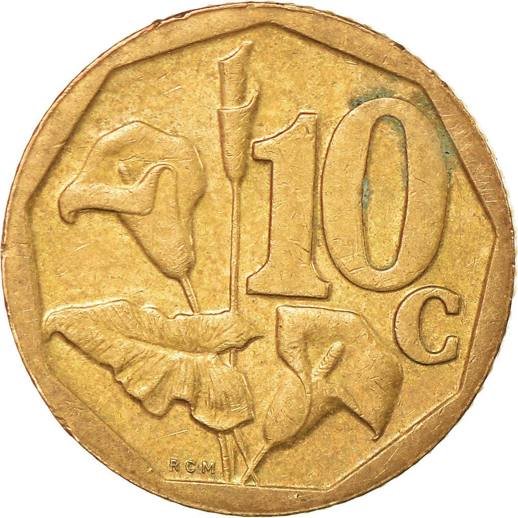 South Africa 10 Cents English Legend - South Africa Coin KM347 2003