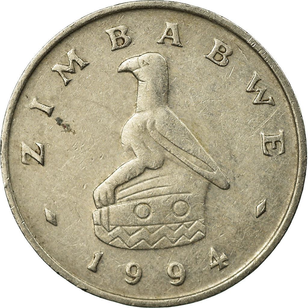 Zimbabwe | 10 Cents Coin | Baobab tree | Km:3 | 1980 - 1999