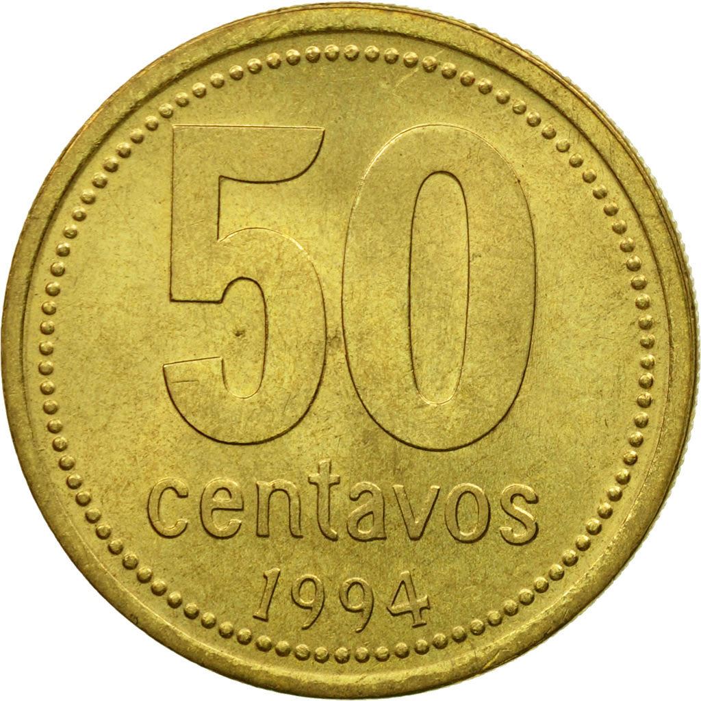 Argentina 50 Centavos | Tucuman Building Coin | KM111 | 1992 - 2010
