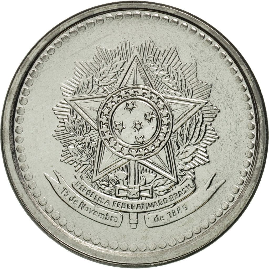 Moneta Brasile 10 Centavos KM602 1986 - 1988
