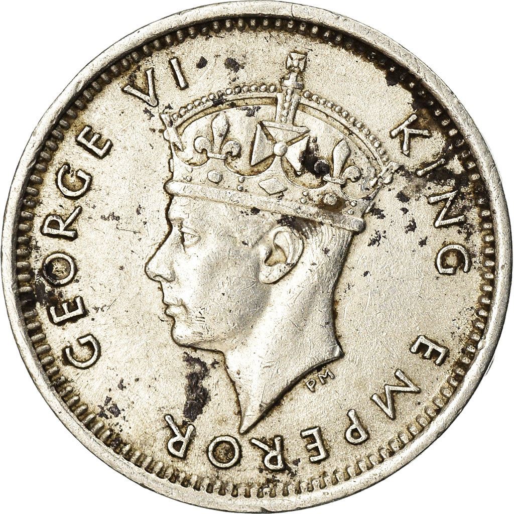 Southern Rhodesia | 3 Pence Coin | George VI | Spearheads | KM:16 | 1939 - 1942