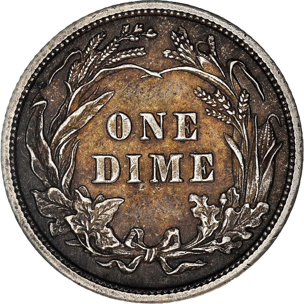 United States | 1 Dime Coin | Barber Dime | KM:113 | 1892 - 1916