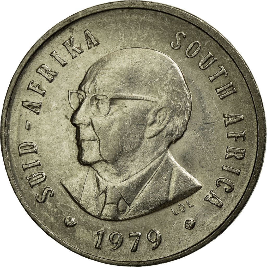 South Africa 5 Cents Coin | Nicolaas J. Diederichs | KM100 | 1979