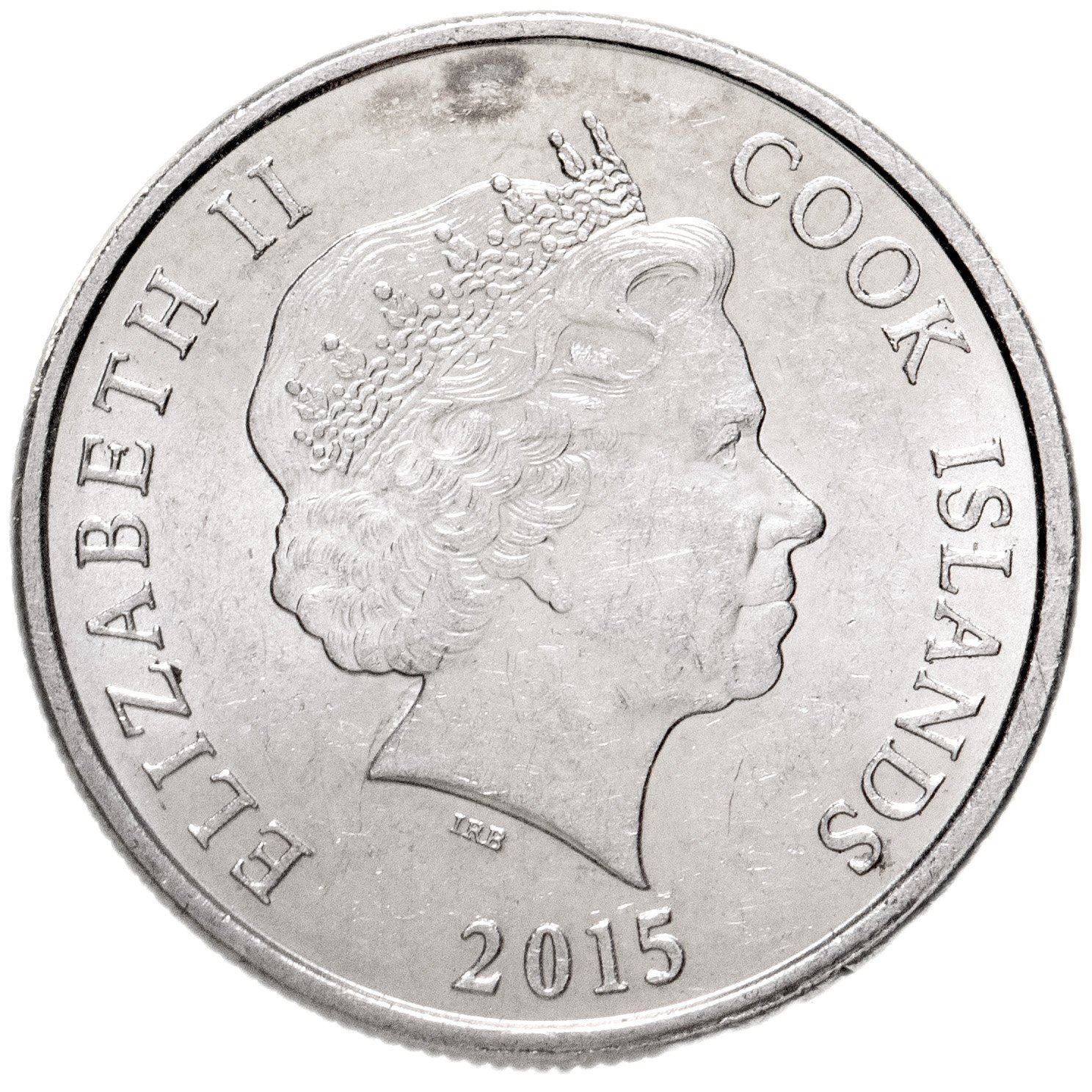 Cook Islands | 10 Cents Coin | Elizabeth II | Orange Fruit | KM:2233 | 2015