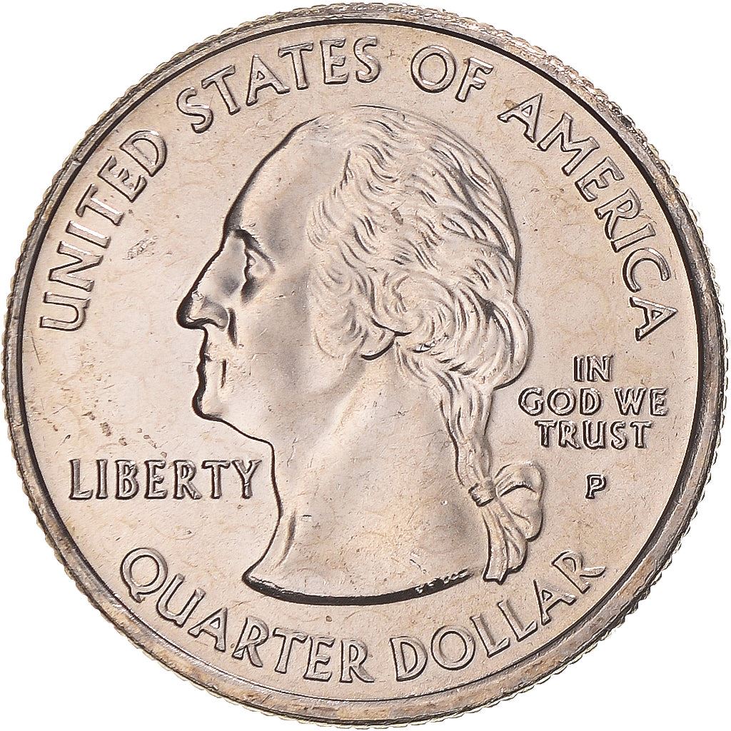 United States | 1/4 Dollar Coin | Wyoming | Km:399 | 2007